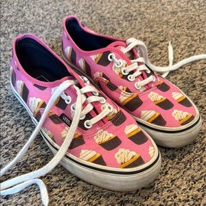 Vans Pink Cupcake Sneakers